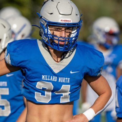 Beins02's profile picture. @MillardNorthFB ‘28 | 5’11” 165 lbs