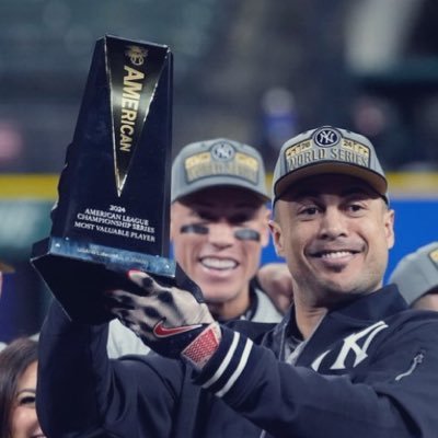 “You grow as you play, and every year, I work to cut them down.” -Giancarlo Stanton | #REPBX #BILLSMAFIA #NewYorkForever