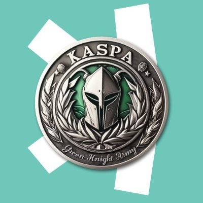 greenKnight_kas's profile picture. We will guard #KASPA until the end of the world.
#KRC20 $KNIGHT 100% Fair-Launched,100% community-driven.
https://t.co/FAJ79nbvbS  #meme #inscription