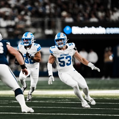 Contact: john@perezsports.com | Detroit Lions LB