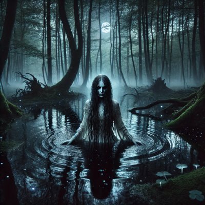 En el infinito laberinto del bosque, entre los espejismos de omuts, flota la dulce y densa melodía de la rusalka
