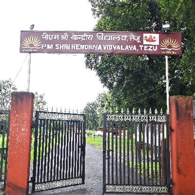 Kendriya Vidyalaya Tezu was established in 1984 by the Ministry of Human Resource Development (Education) to cater education to the children of Defense