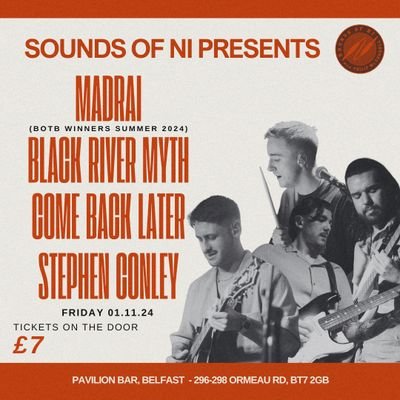 Showcasing the best Northern Irish acts at 3 venues in Belfast and Lisburn, including the Empire Music Hall. PA/Lighting hire.