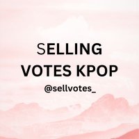 SELLING VOTES KPOP (@sellvotes_) 's Twitter Profile Photo SELLING VOTES KPOP (@sellvotes_) 's Twitter Profile Photo