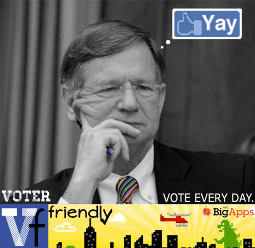 VoterFriendly is a civic education app that connects people with their elected representatives, increases transparency, and improves accountability #OpenGov