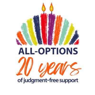 All-Options promotes judgment-free support for decisions, feelings & experiences with pregnancy, parenting, abortion & adoption. Formerly known as Backline.