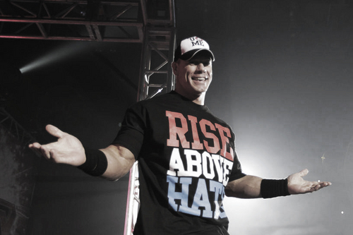 Just a fan of @JohnCena. Followed by his brother: @Matt_Cena. We're RISE ABOVE HATE.