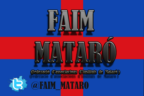 FAIM_MATARO's profile picture. Federació d'Associacions d'Instituts de Mataró           SEGUEIX-NOS!