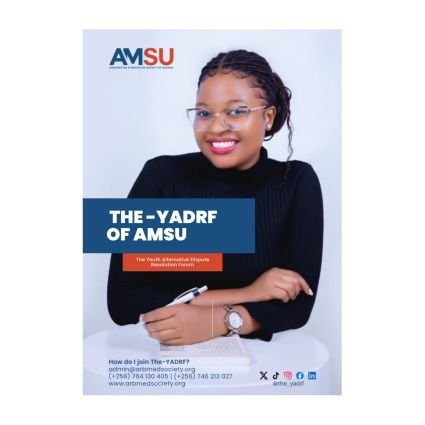 The_YADRF's profile picture. The-YADRF is a project of the Arbitration and Mediation Society of Uganda (AMSU). It is a safe community aiming at empowering the young people to use ADR.