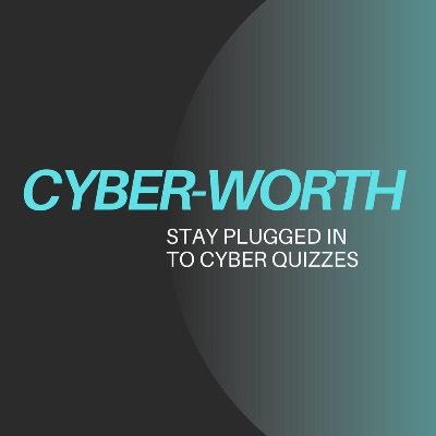 cyber_worth's profile picture. Dive into essential cybersecurity concepts with fun, thought-provoking questions. perfect for anyone looking to brush up on key topics.