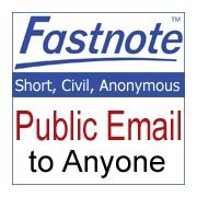 FastnotePoliGov's profile picture. Speak your mind. Praise what’s good. Change what isn’t. Write, read, vote & comment on public, anonymous & civil email. Report/moderate to keep things clean.