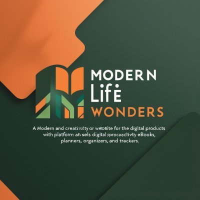 Modern Life Wonders offers a range of creative and educational digital products, from eBooks , planners and much more. We inspire creativity,