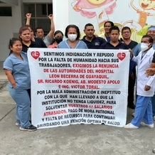 leonbecerragye's profile picture. Luchando por el Bienestar de todos los trabajadores del HLB Gye