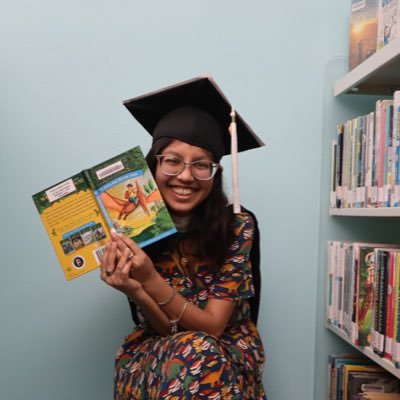 Teacher Turned Librarian, GHAPS 📚👩🏽🏫 MLIS, USF ‘24🐂 Flagler College ‘18 🦁 IB Alumni '14 🌎 Hufflepuff 💛 #ThrivingWithThal 🩸🧛🏻♀️ #DFTBA 🖖🏽 🇵🇰