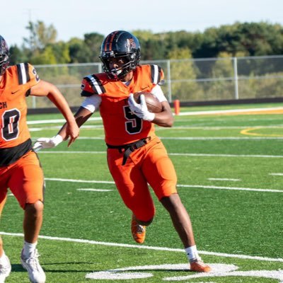 Tech High School, 2026 ll Football. || Wr/Safteyll 5”11||175 lbs || 4.0 GPA|l 320-237-4654• suleman3210@hotmail.com