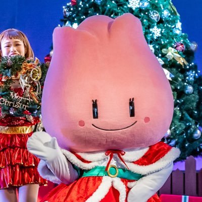 ハウステンボス　ちゅーりーちゃん　レッド　赤 ハウステンボス30周年セレモニー開催 マスコット「ちゅーりー