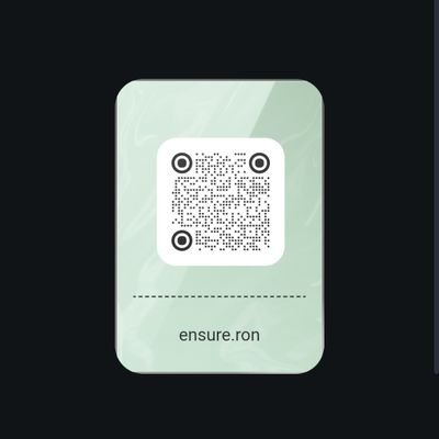 Ensureron's profile picture. Ronin Network Investor.