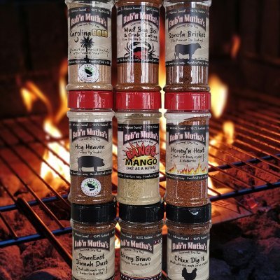 Bub 'n Mutha's Gourmet Dry Rubs. Award winning and competition tested 100% natural. Wholesale, retail and swag for sale at https://t.co/DqrqyErzoW - info@https://t.co/DqrqyErzoW