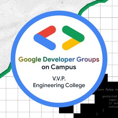 gdg_vvp's profile picture. Official Google Developer Group of VVP Engineering College Chapter 24-25'. Stay tuned....