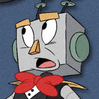That one 2D animator who is obsessed with robots and Cuphead!!
Go check out my twin's art @rocky_robot💥
Zappomatic's no. 1 fan