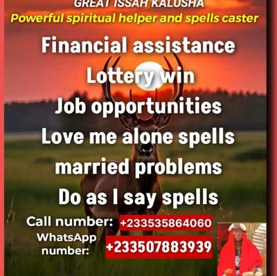 mashud_iss73371's profile picture. WhatsApp me on  +233507883939  spiritual helper and native Doctor here to help the rich and the poor as well