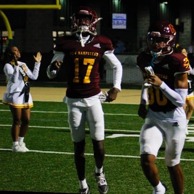 6’2/ 150 LBS / DB / savannah, ga / C/O 2025 //New Hampstead High school / Football/Track athlete