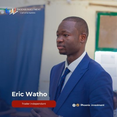 watho_eric37038's profile picture. 👨🏿‍💻Trader  independant📊📈
🎓PhnD 💊🔬