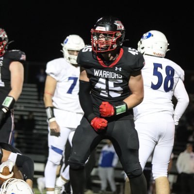 Muskego High School 26 | Linebacker #45| LHH Catcher | 1.93 pop time | 5’11 215 pounds |465 pound squat 265 pound bench| 3.0 GPA| 262-210-3846 |
