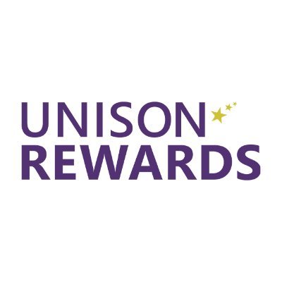 unisonrewards's profile picture. Exclusive discounts and cashback for UNISON members.
Get a £10 free welcome bonus when you sign up!
Safe, secure, FREE to join.
Start saving with the app today.