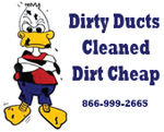 We help improve indoor air quality.
Dirty Ducts Cleaned Dirt Cheap