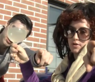 Fake People is @ingridmusic and @caseyjost...you know...just being fake.