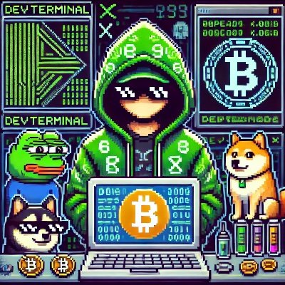 DevTerminal_'s profile picture. Trading crypto, apeing memecoins and publicly learning how to code. 
Retail SL = My entry

Follow me for AI low cap coins, deep dives, and trading setups.