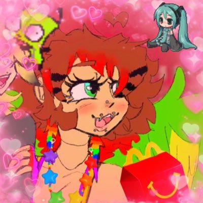 ✩°。⋆⸜ 🎧 🍮 LVL 20, Freelance Artist/Writer :3, She/They @MimisDatingSim !! 🫀🧃🦈