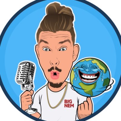 funnyboynem's profile picture. Recording artist, plumber, and up-and-coming webcam boy. 6'9 260lbs.  🎬 Watch #NEMSWORLD UNCUT
Director of @themftmovie 🦸🏻♂️
