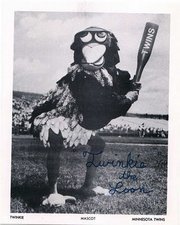 I'm Twinkie the Loon, a disgruntled ex-Minnesota Twins mascot. I like ruffling feathers, drinking booze, and heckling. (Not MLB affiliated. Duh.)