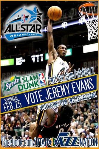 We want to see the Utah Jazz's Jeremy Evans in the NBA Slam Dunk Contest!
http://t.co/WGFF5Y9fji
#letjeremydunk