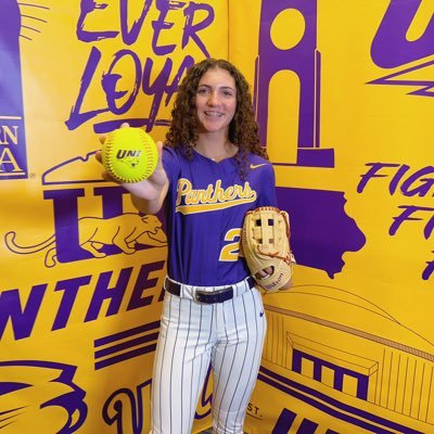 @UNISoftball commit || Dowling Catholic || 2026 || 4.4 GPA || Select Fastpitch 08 Alvarado || OF & 1B || DCHS Track ||