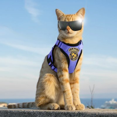 𝓘 𝔀𝓲𝓵𝓵 𝓾𝓷𝓵𝓮𝓪𝓼𝓱 𝓟𝓤𝓡𝓡𝓡𝓸𝓫𝓸𝓻𝓸𝓼! 🧬
A tag on his collar reads: