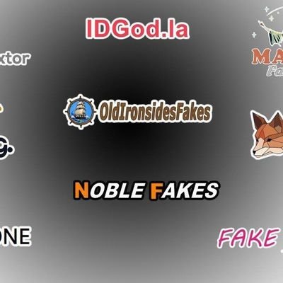 Official Twitter of the Novelty Alliance app, oldironsides, IDplug, MagicFakes, Ding ! We produce your ID and ship it in one week of you placing your order .