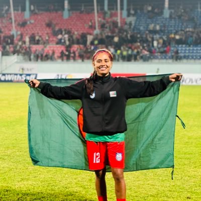 Welcome to my official Twitter account. Player of Bangladesh women's football team . proud and honour to represent my country! 🇧🇩