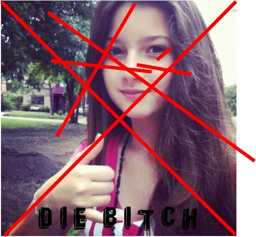 Hey there Courtney here  hating @ / Nobodybutcody she sucks. I hope she dies. Suck my ass BITCH