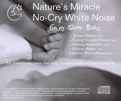 CD & MP3 to ease baby's colicky crying. Nature's Miracle No-Cry White Noise. Stop Baby Crying within minutes! White noise is recommended by NHS & BUPA for colic