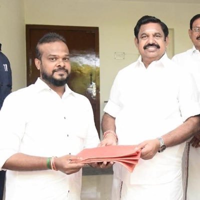 அஇஅதிமுக ITWing மாவட்ட செயலாளர் தஞ்சை தெற்கு 🌱Proud Indian,Sales Guy, Film Lover. 'அஞ்சுவது யாதொன்றும் இல்லை; அஞ்ச வருவதும் இல்லை'