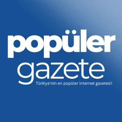 Türkiye'nin en popüler internet gazetesi!
iletisim@populergazete.com