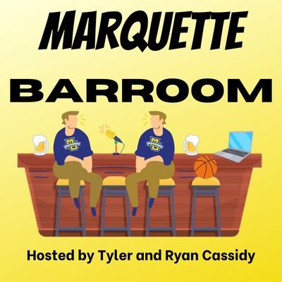 Marquette Men's Basketball Podcast. Pull up a stool and join the bros! Co-Hosted by @RyanCassidyCBB. Lost in the fight.
