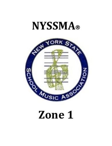 New York State School Music Association Zone 1 (Cattaraugus, Chautauqua, Erie, and Niagara Counties).