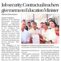 Haryana Universities Contractual Teachers Ass. (@hucta_haryana) 's Twitter Profile Photo Haryana Universities Contractual Teachers Ass. (@hucta_haryana) 's Twitter Profile Photo