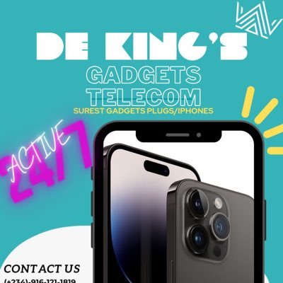 KingGod27283780's profile picture. Your Trusted Source for New & UK Used Gadgets, Apple & Android Devices Nationwide Delivery Email: kinggdsn@gmail.com: call or WhatsApp: 09161211819
