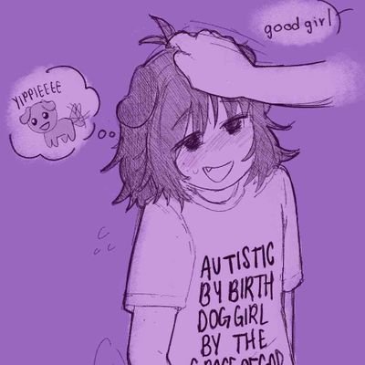 Good_Puppygirl's profile picture. (,,◕_◕,,) 20yo•••Married to @Mayobater••• no nudes•••no rp•••i will never pay anyone for anything•••autistic subby puppygirl that sometimes doms🤍🔞🧩
