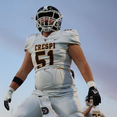 C/O of 26’ 5,10 255 LBS Oline/Dline/ Ls | Crespi Carmelite/ email: andersonos@celts.crespi.org. | Thousand Oaks CA
NCAA ID: 2412475497 All Del Ray League
